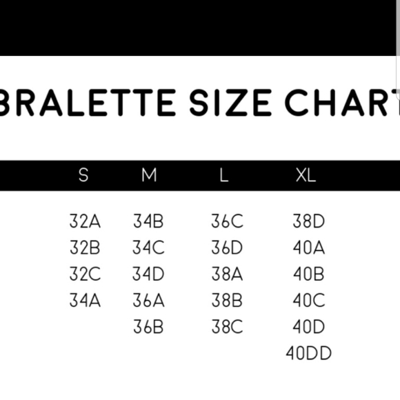 Black Lace Bralette - Picture 2 of 3